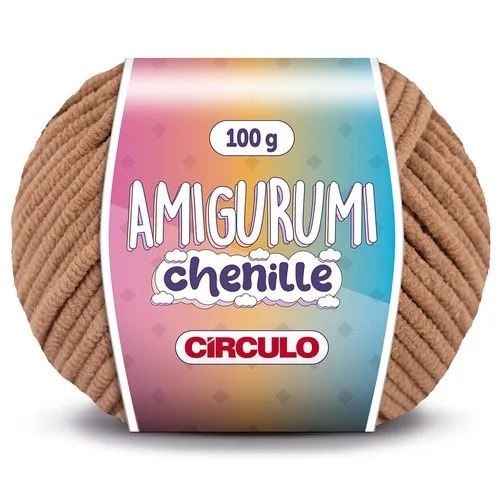LINHA AMIGURUMI CHENILLE BEGES / MARRONS